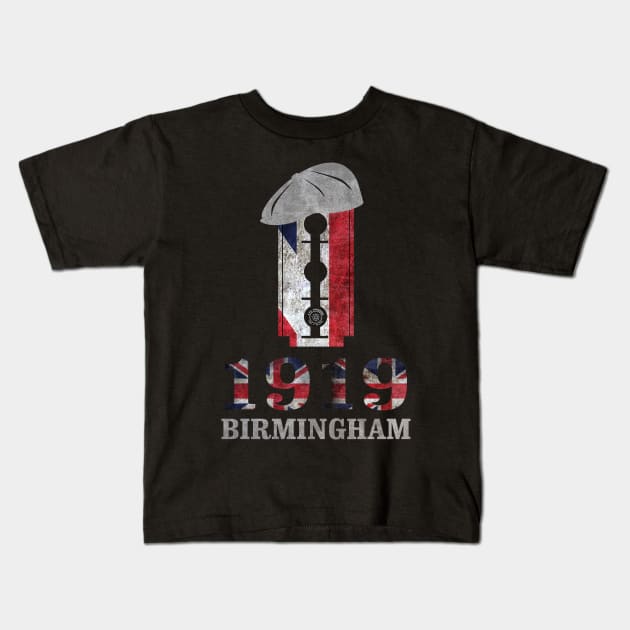 Blinding Razor Brum Newsboy Union Kids T-Shirt by eyevoodoo